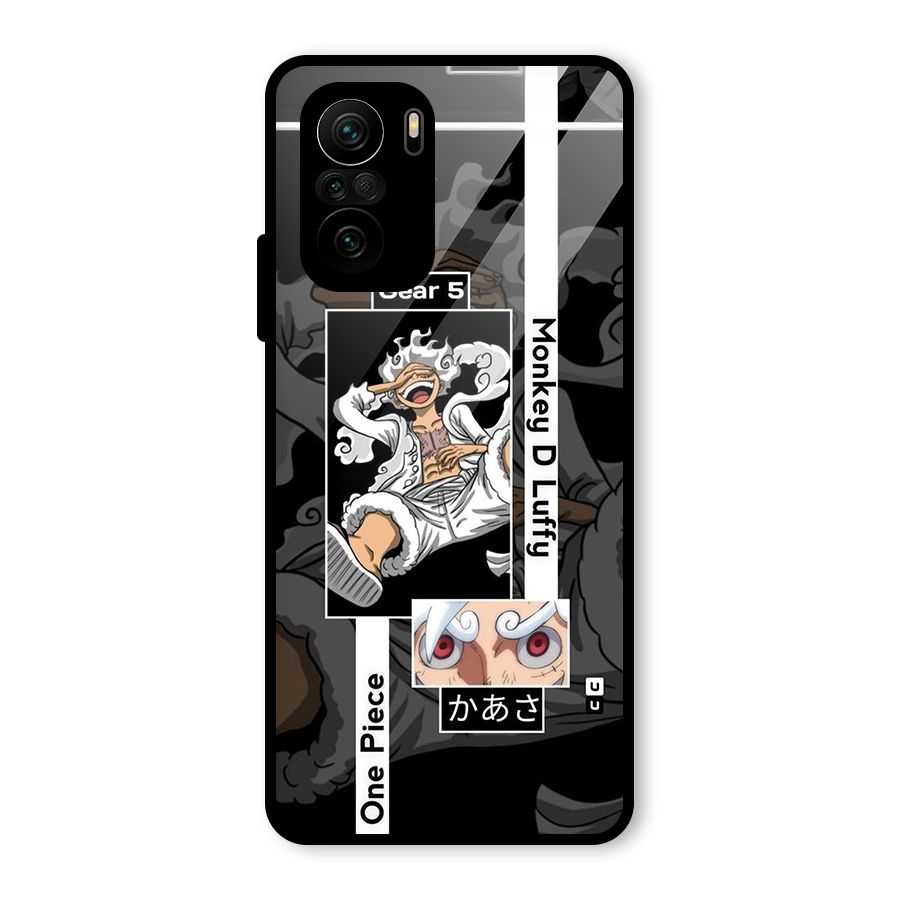 Monkey D luffy New Gear Glass Back Case for Mi 11x