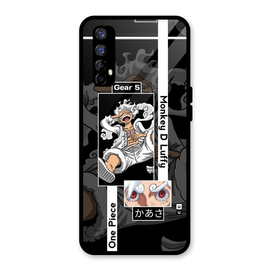 Monkey D luffy New Gear Glass Back Case for Realme 7