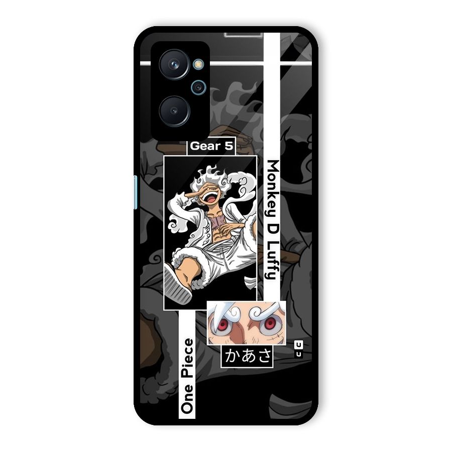 Monkey D luffy New Gear Glass Back Case for Realme 9i