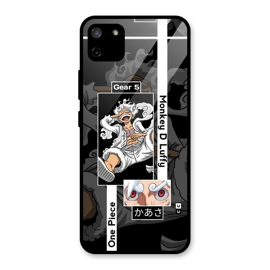 Monkey D luffy New Gear Glass Back Case for Realme C11