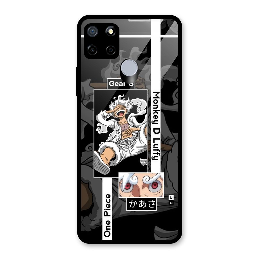 Monkey D luffy New Gear Glass Back Case for Realme C12