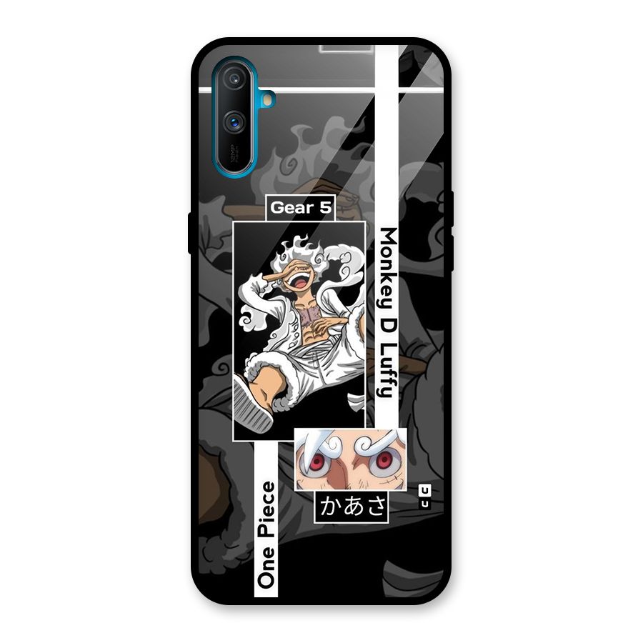 Monkey D luffy New Gear Glass Back Case for Realme C3