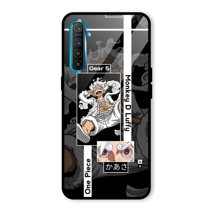 Monkey D luffy New Gear Glass Back Case for Realme XT
