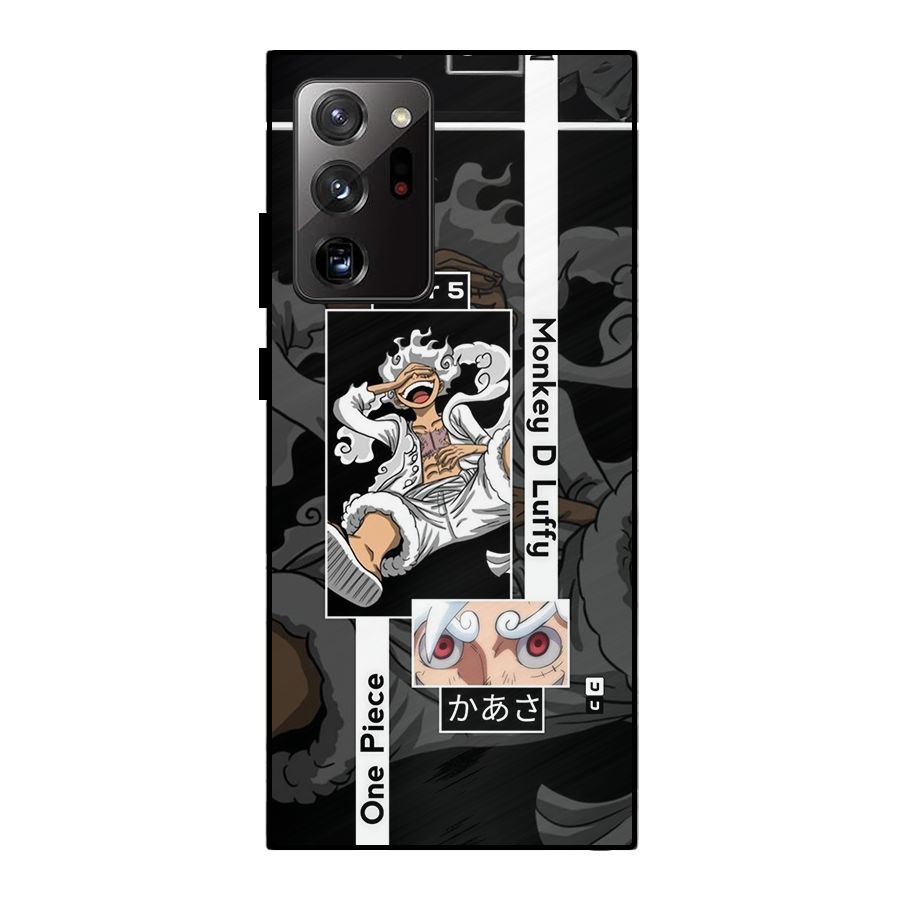 Monkey D luffy New Gear Metal Back Case for Galaxy Note 20 Ultra 5G