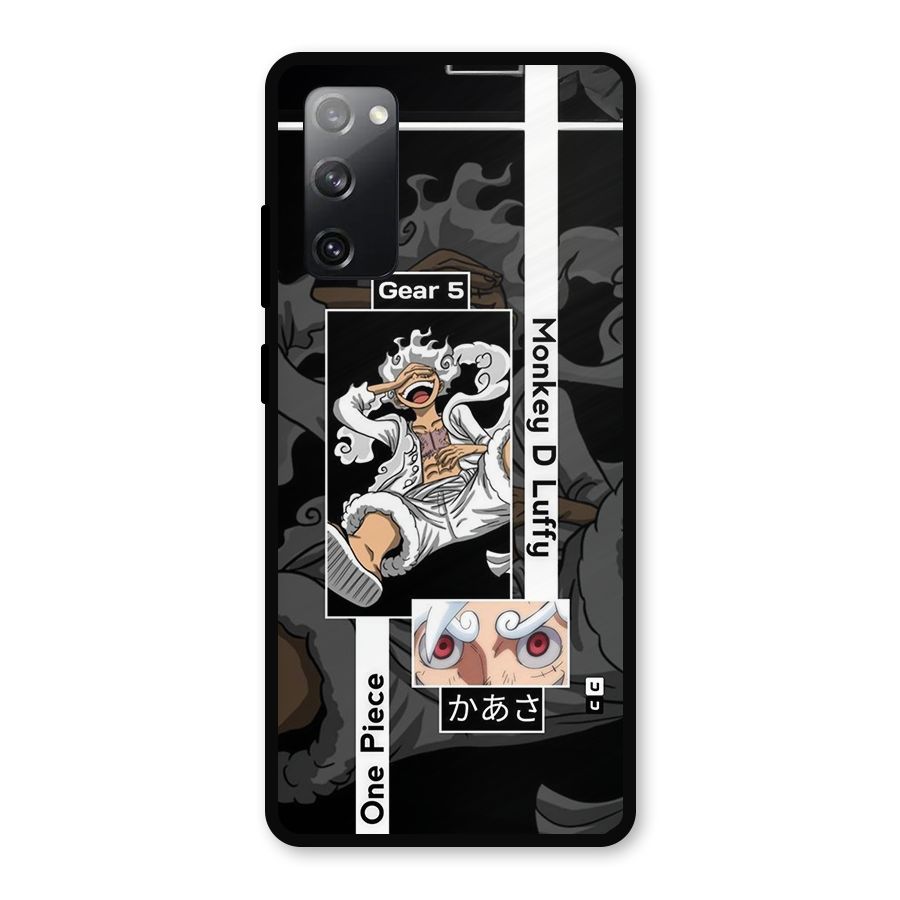 Monkey D luffy New Gear Metal Back Case for Galaxy S20 FE