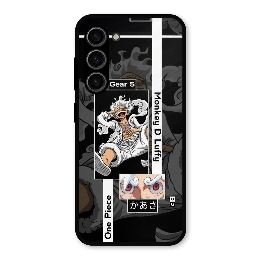Monkey D luffy New Gear Metal Back Case for Galaxy S23