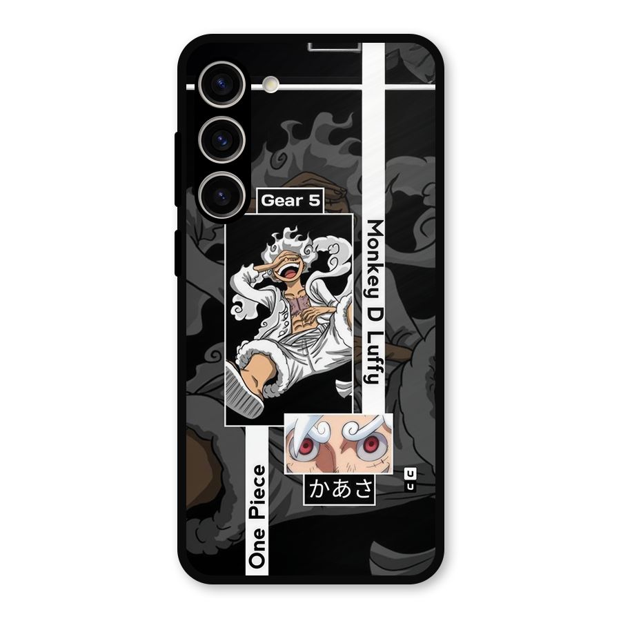 Monkey D luffy New Gear Metal Back Case for Galaxy S23 Plus