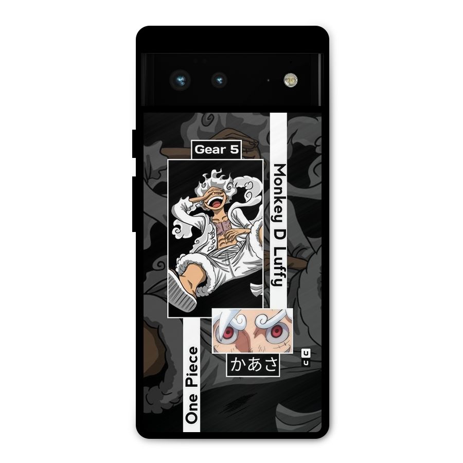 Monkey D luffy New Gear Metal Back Case for Google Pixel 6
