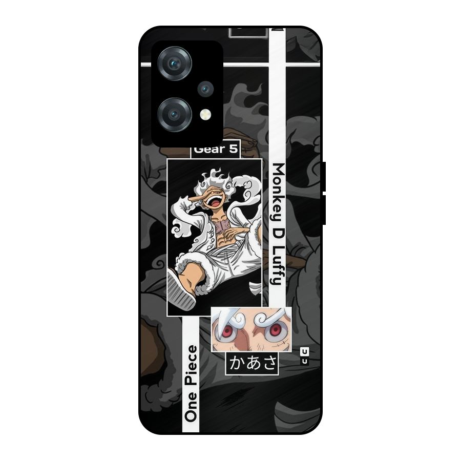 Monkey D luffy New Gear Metal Back Case for OnePlus Nord CE 2 Lite 5G