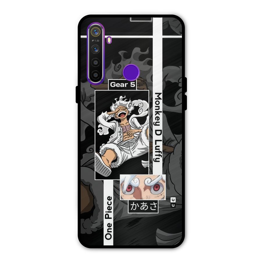 Monkey D luffy New Gear Metal Back Case for Realme 5i