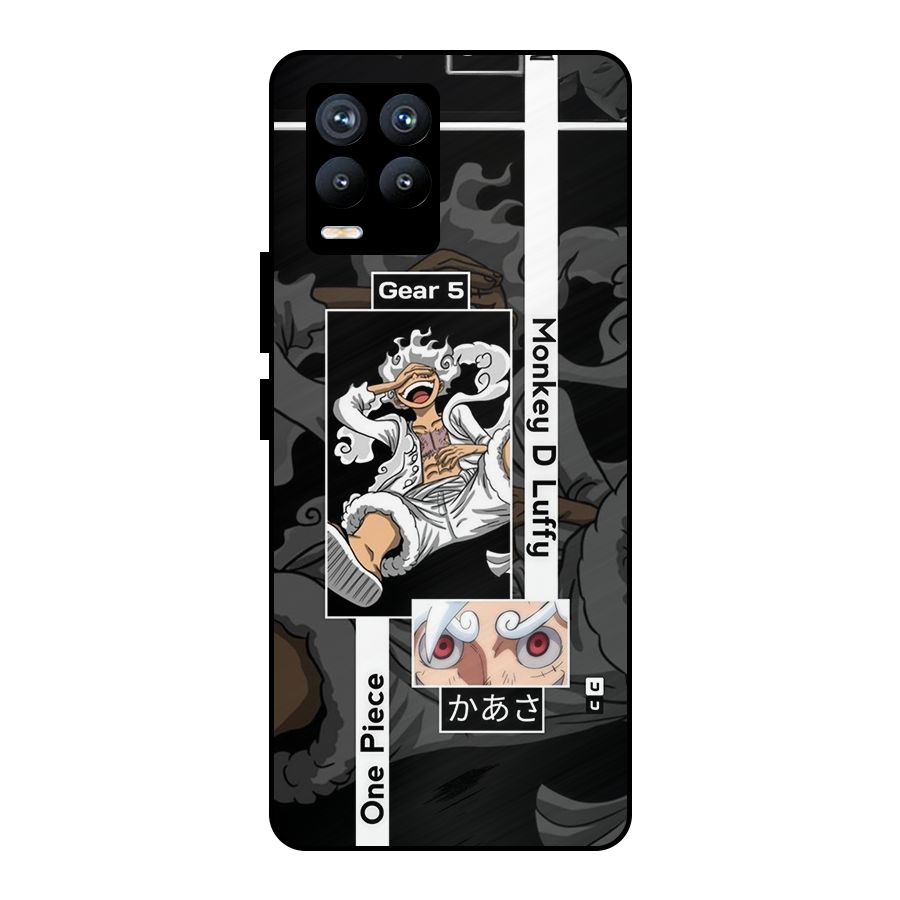 Monkey D luffy New Gear Metal Back Case for Realme 8