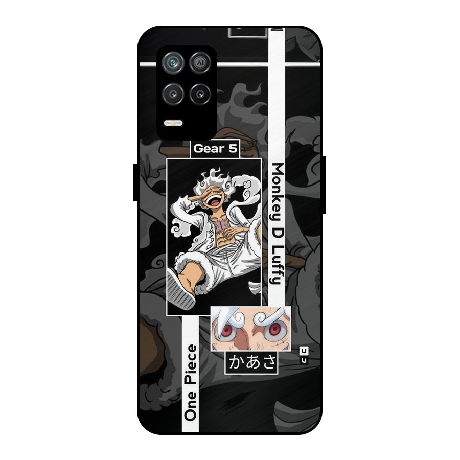 Monkey D luffy New Gear Metal Back Case for Realme 8 5G