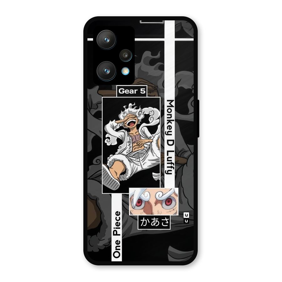 Monkey D luffy New Gear Metal Back Case for Realme 9