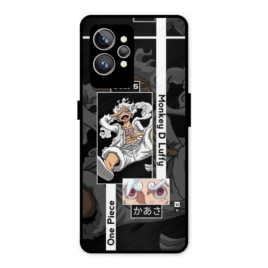 Monkey D luffy New Gear Metal Back Case for Realme GT2 Pro
