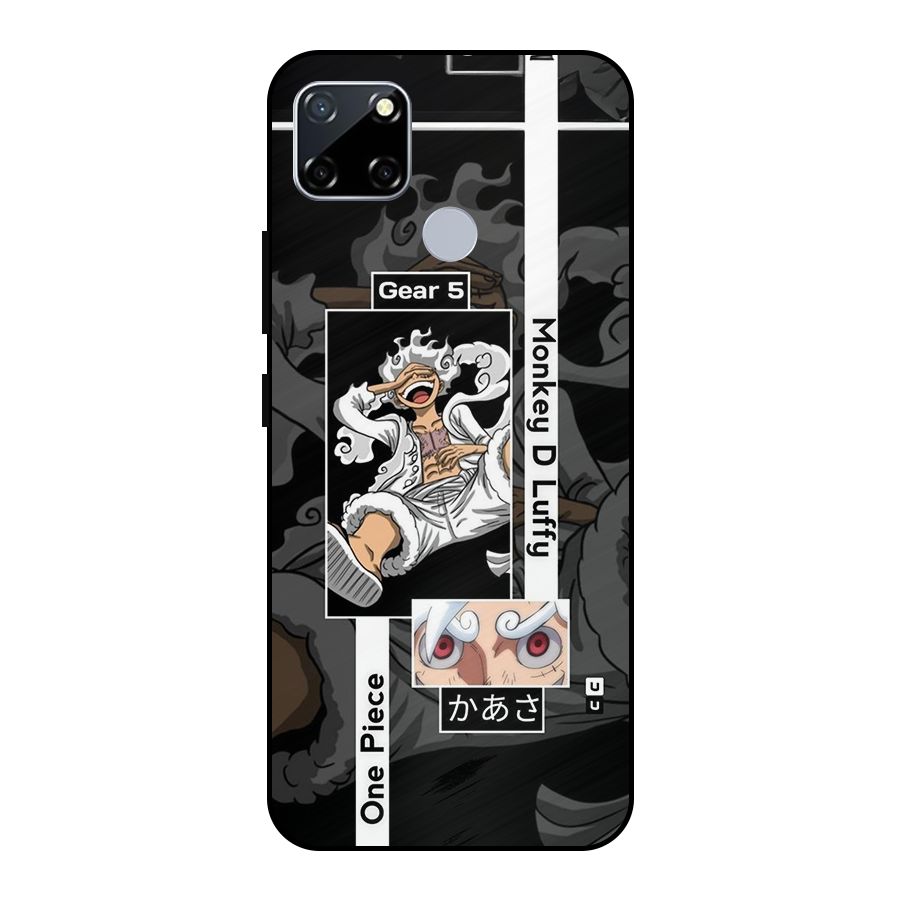 Monkey D luffy New Gear Metal Back Case for Realme Narzo 20