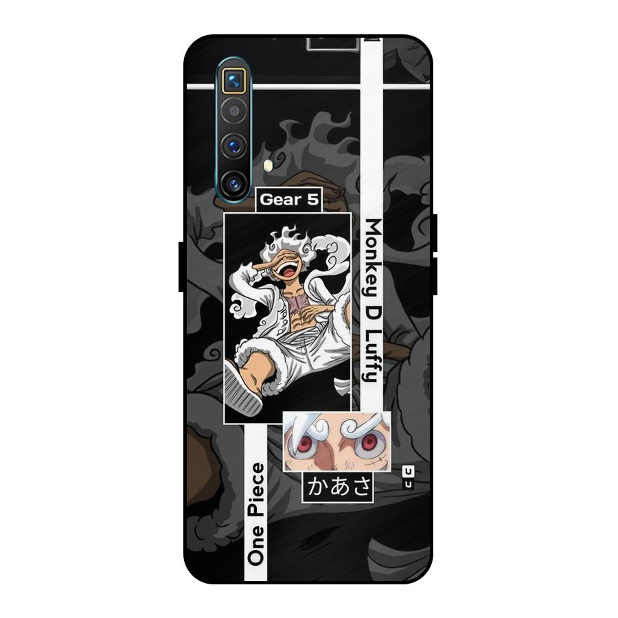 Monkey D luffy New Gear Metal Back Case for Realme X3