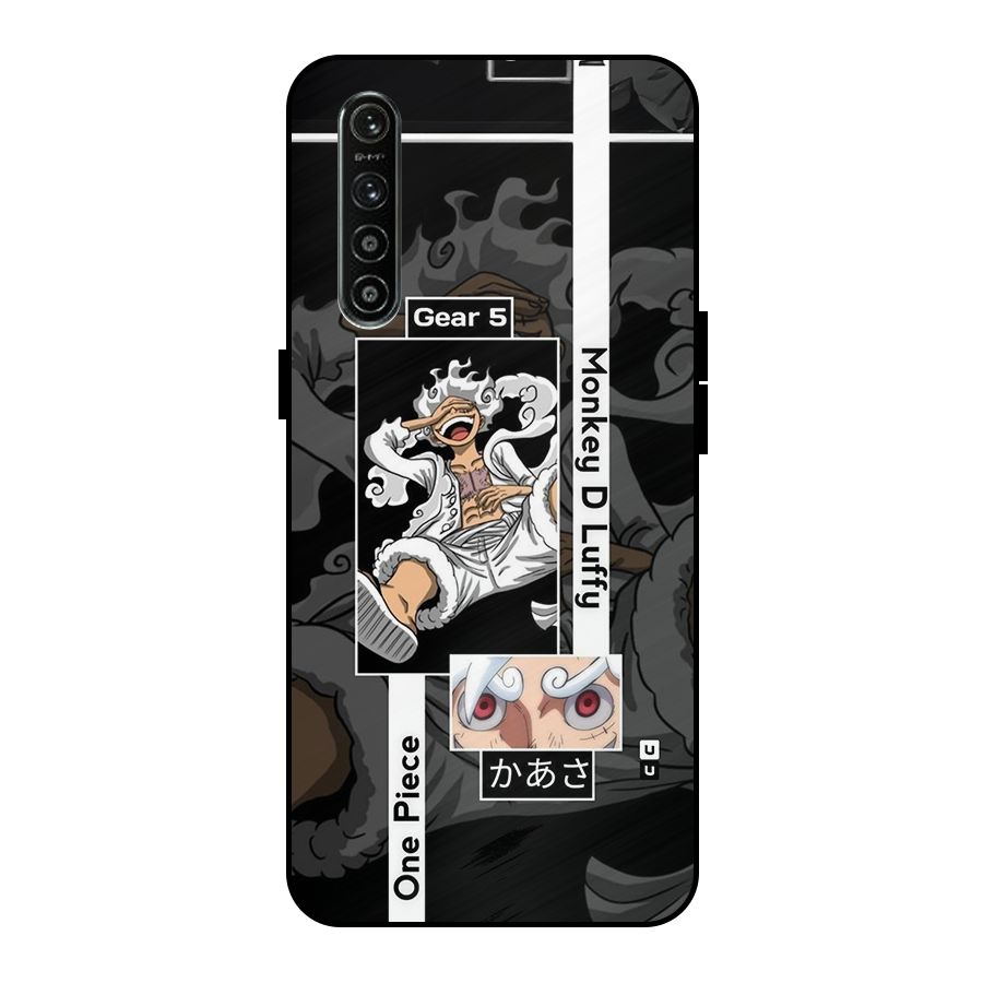 Monkey D luffy New Gear Metal Back Case for Realme XT