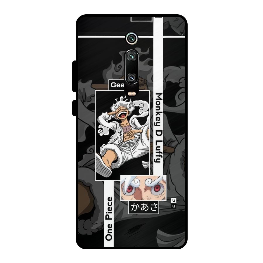 Monkey D luffy New Gear Metal Back Case for Redmi K20