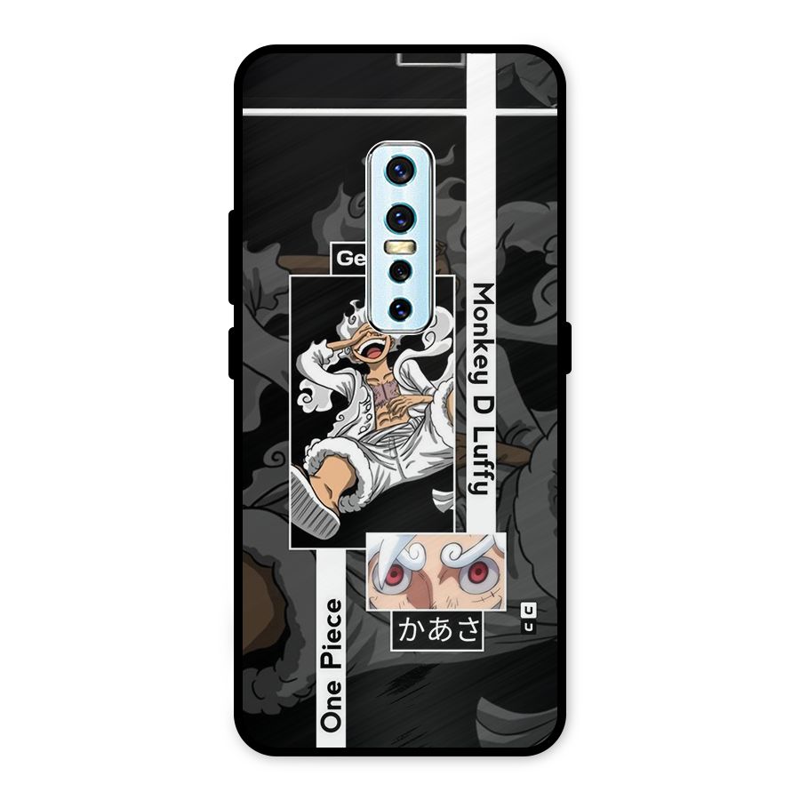 Monkey D luffy New Gear Metal Back Case for Vivo V17 Pro