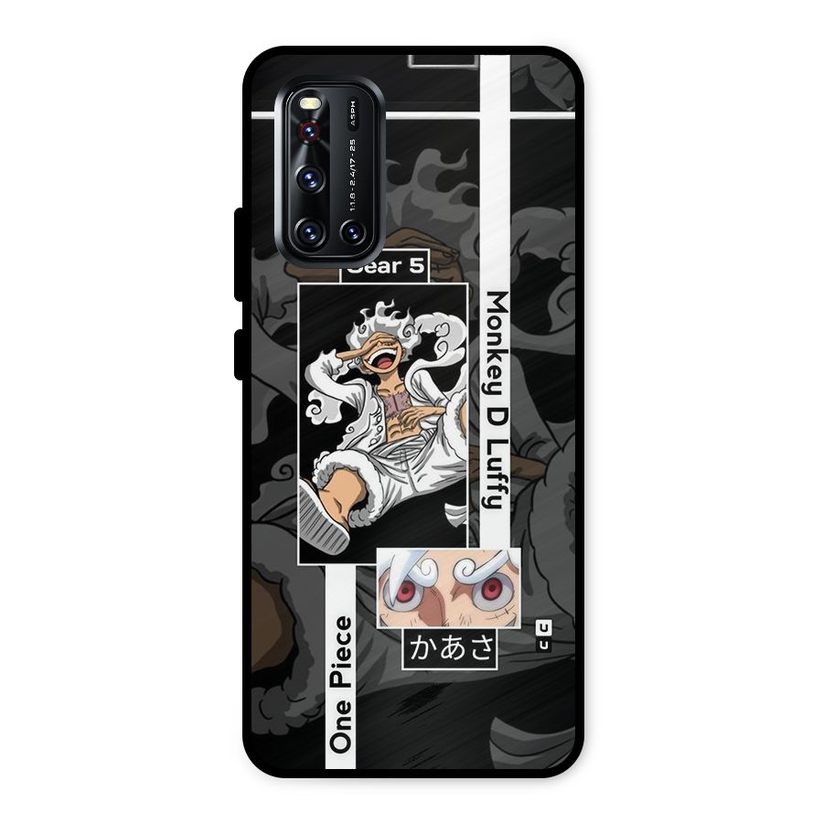 Monkey D luffy New Gear Metal Back Case for Vivo V19