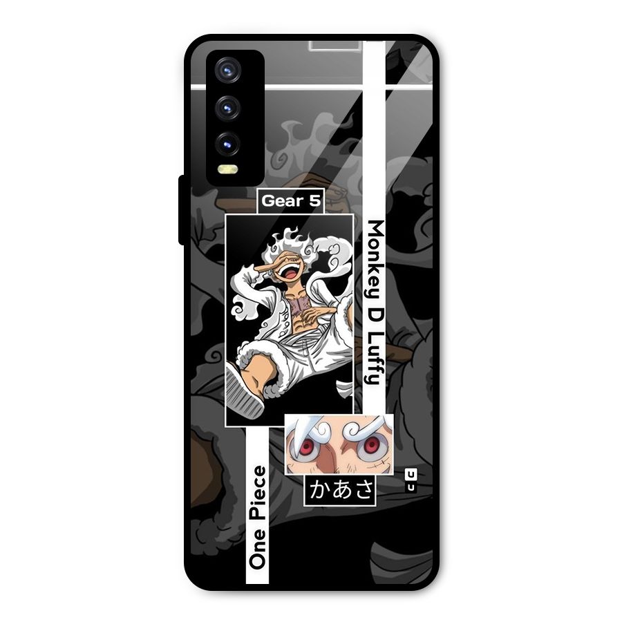 Monkey D luffy New Gear Metal Back Case for Vivo Y20