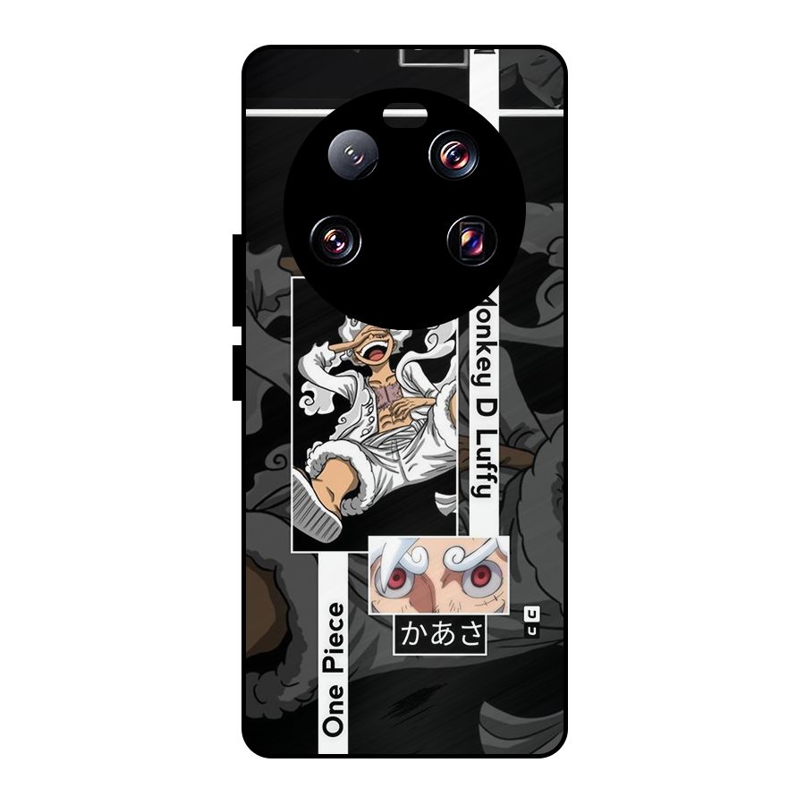 Monkey D luffy New Gear Metal Back Case for Xiaomi 13 Ultra