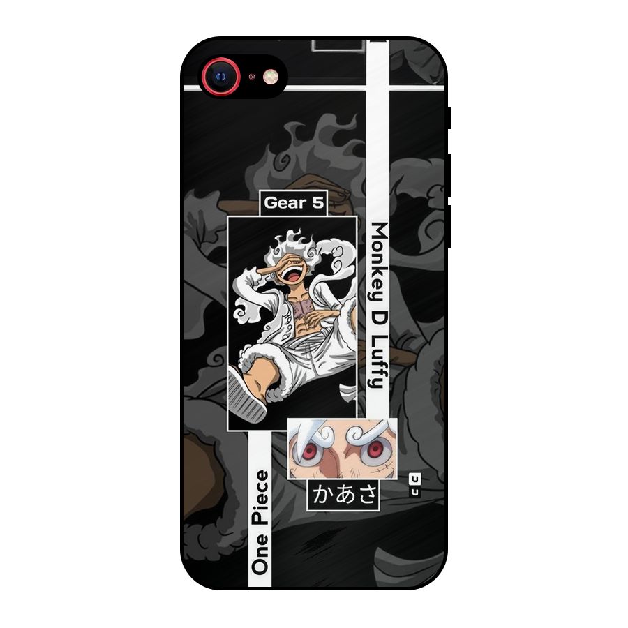 Monkey D luffy New Gear Metal Back Case for iPhone 7