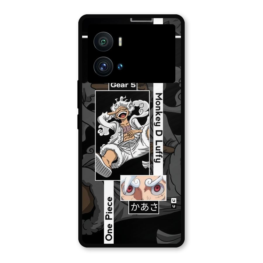 Monkey D luffy New Gear Metal Back Case for iQOO 9 Pro