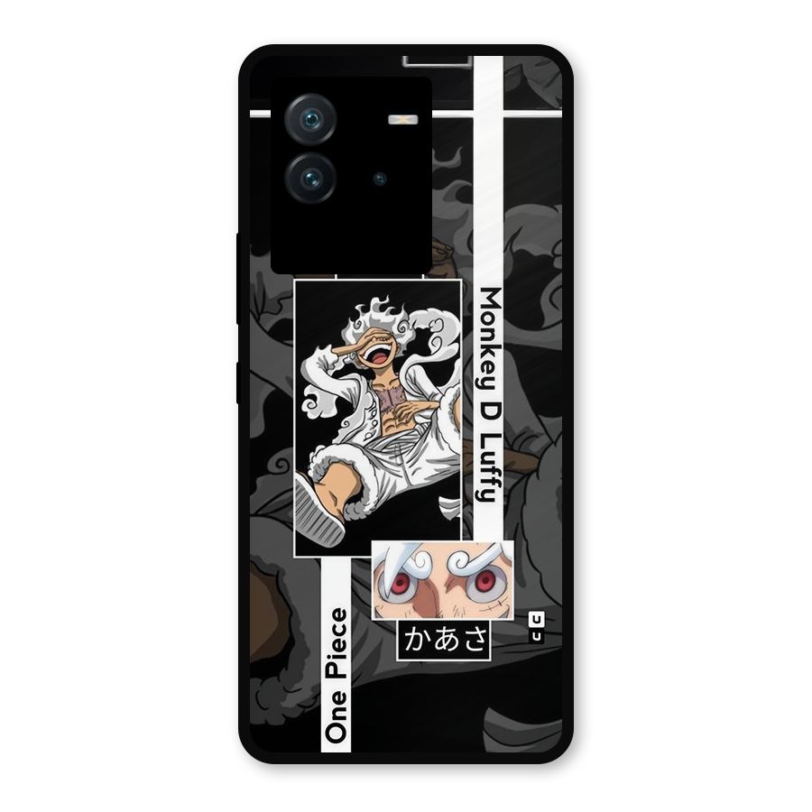 Monkey D luffy New Gear Metal Back Case for iQOO Neo 6 5G