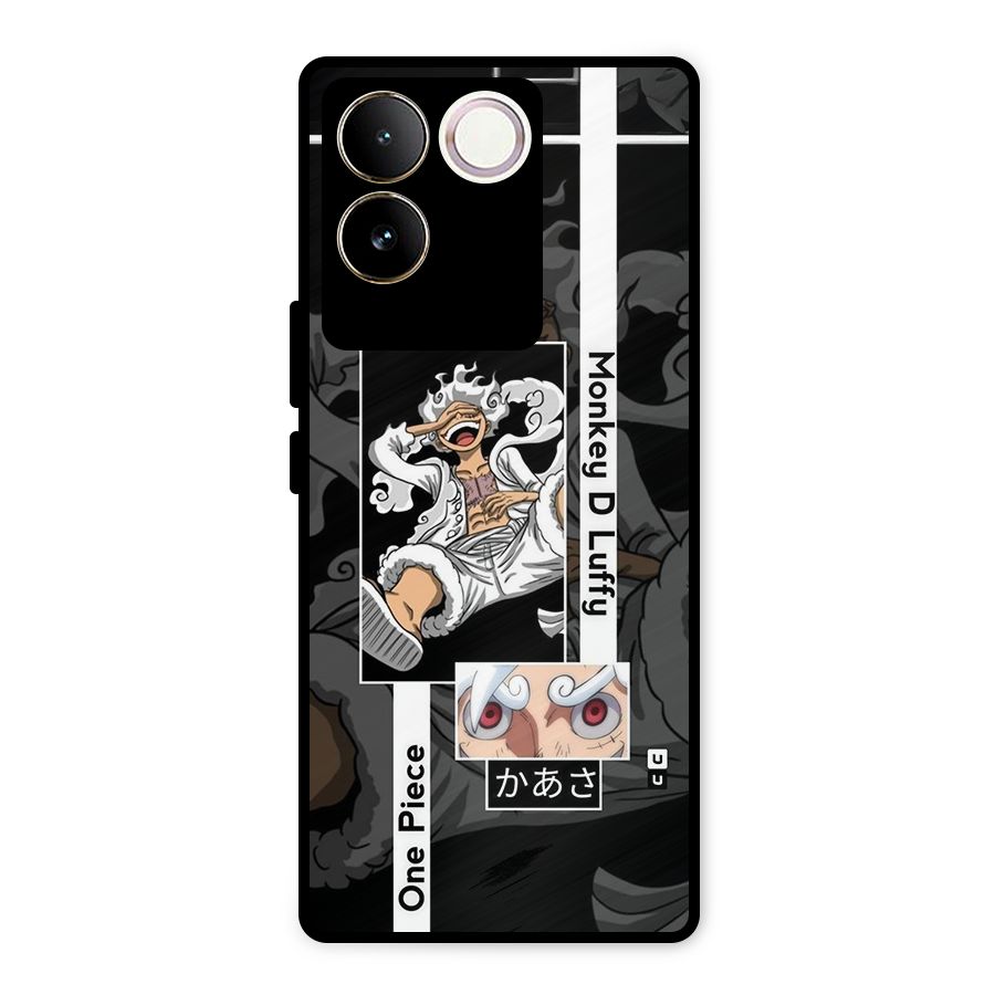 Monkey D luffy New Gear Metal Back Case for iQOO Z7 Pro