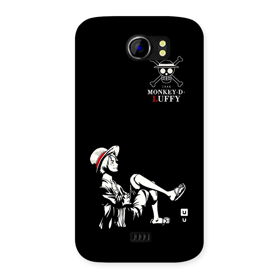 Monkey Luffy Back Case for Canvas 2 A110
