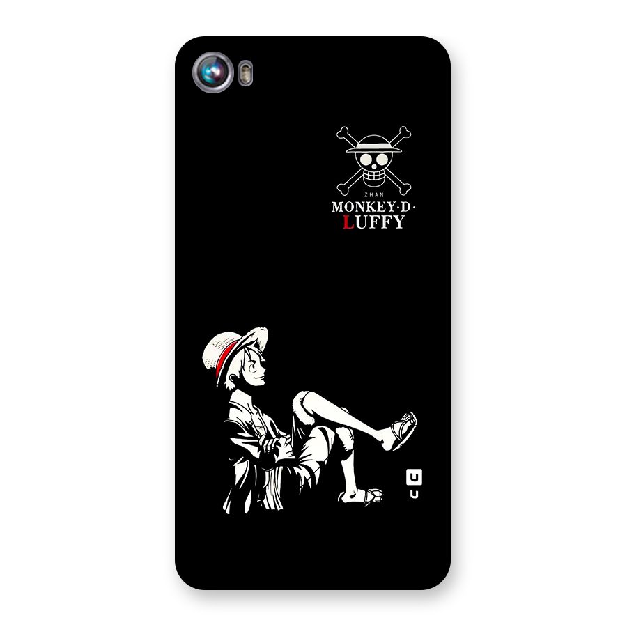Monkey Luffy Back Case for Canvas Fire 4 (A107)