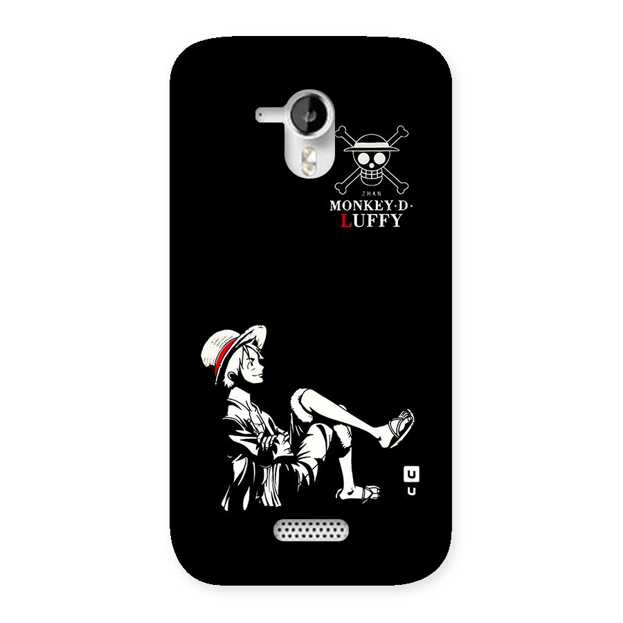 Monkey Luffy Back Case for Canvas HD A116