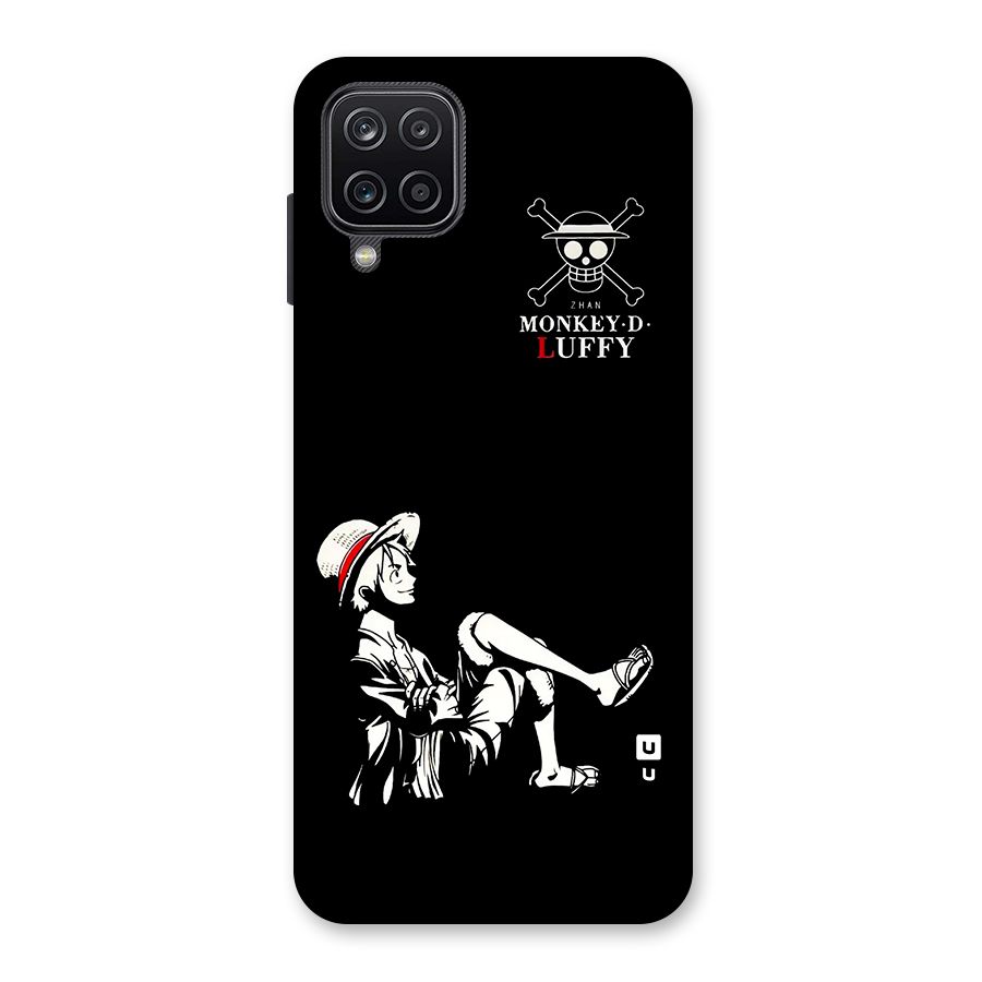 Monkey Luffy Back Case for Galaxy A12