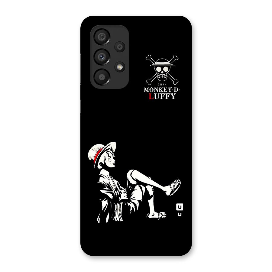 Monkey Luffy Back Case for Galaxy A33 5G