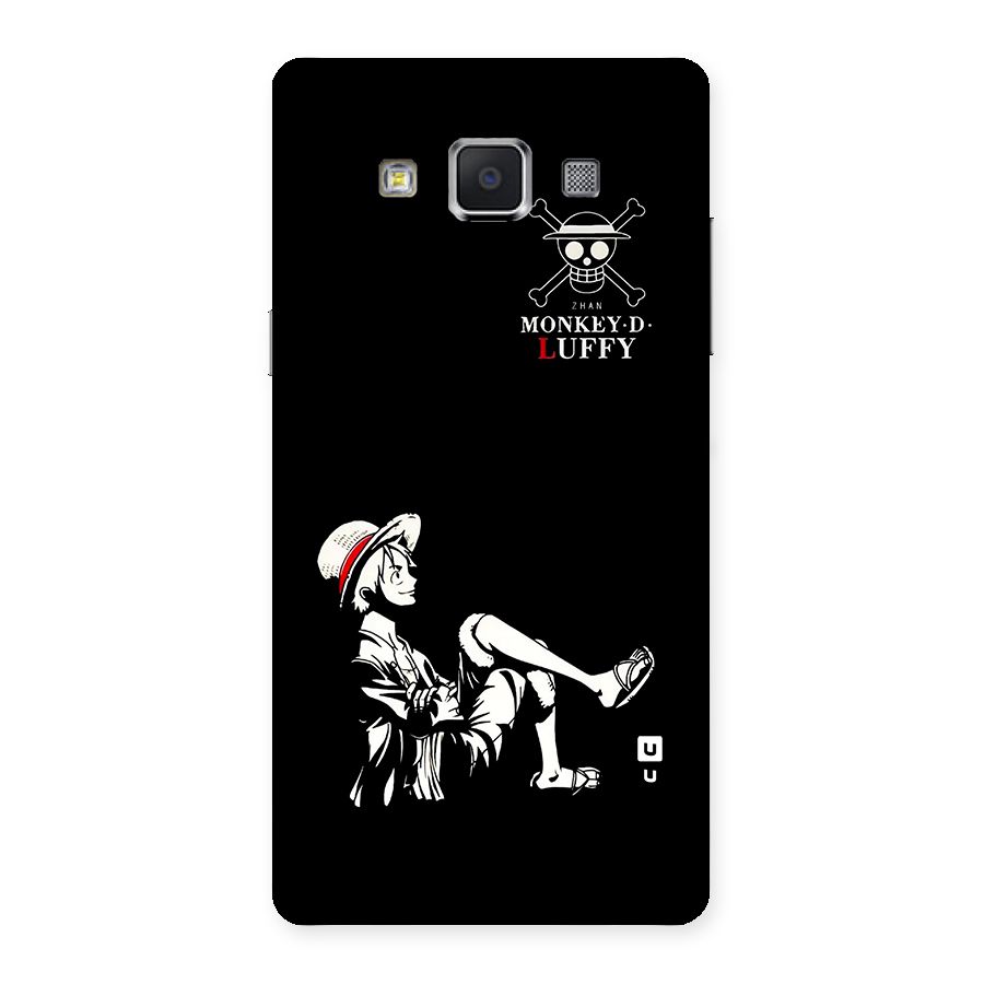 Monkey Luffy Back Case for Galaxy A5