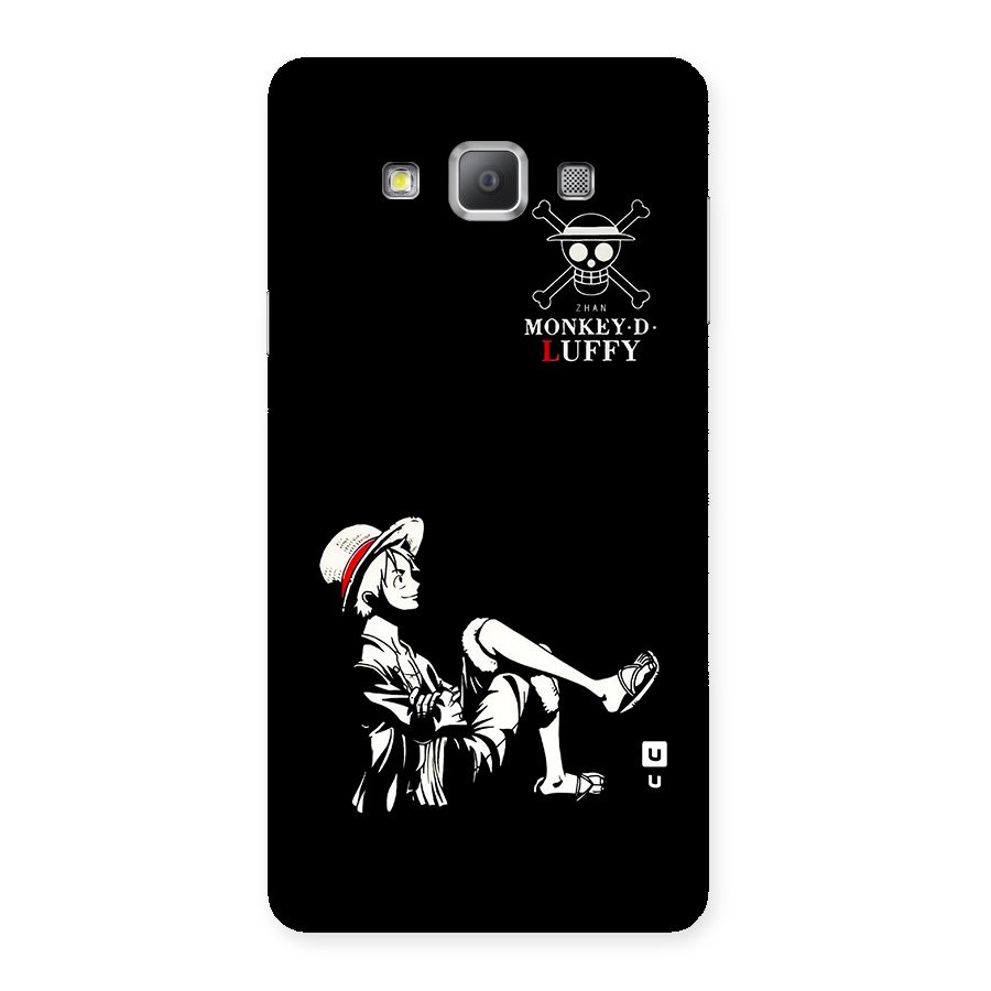 Monkey Luffy Back Case for Galaxy A7