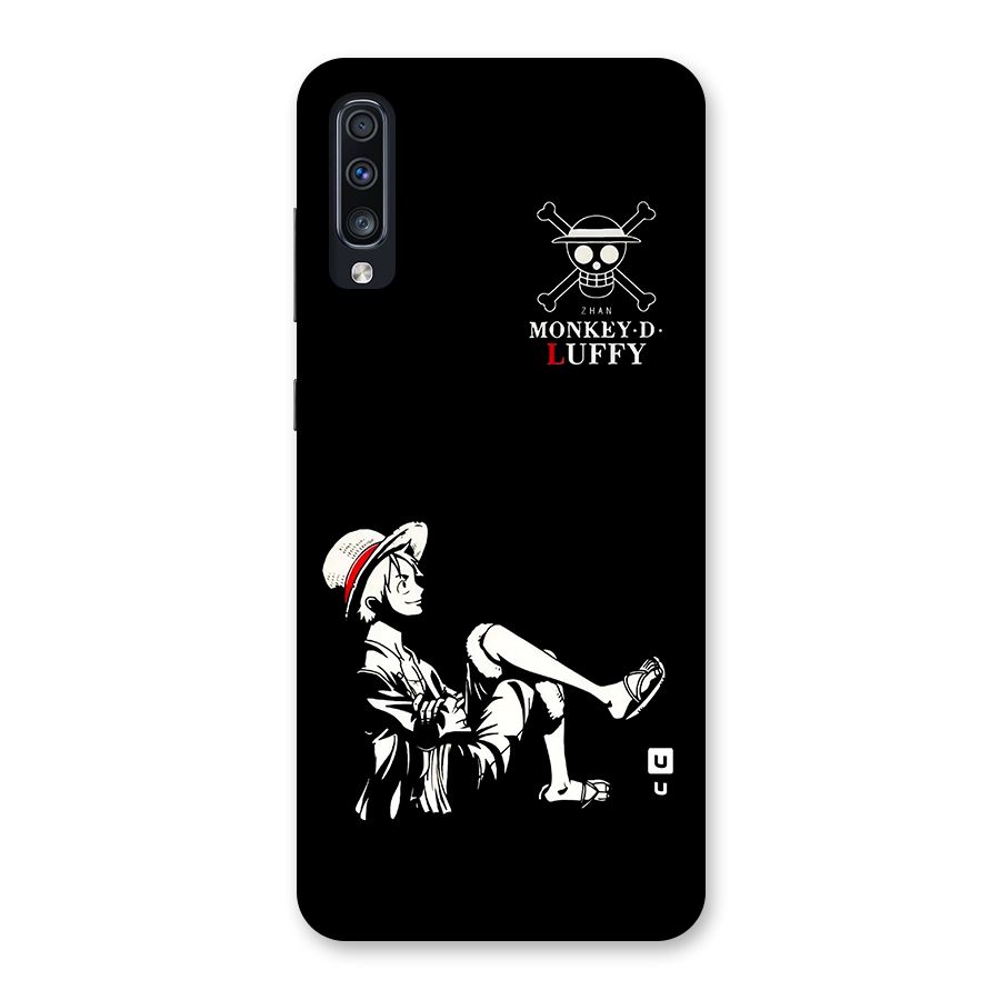 Monkey Luffy Back Case for Galaxy A70