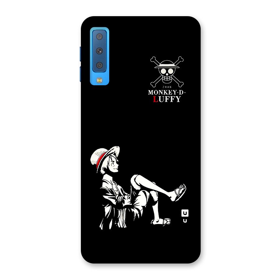 Monkey Luffy Back Case for Galaxy A7 (2018)