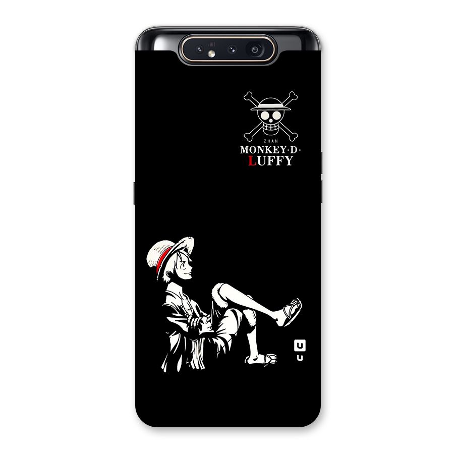 Monkey Luffy Back Case for Galaxy A80