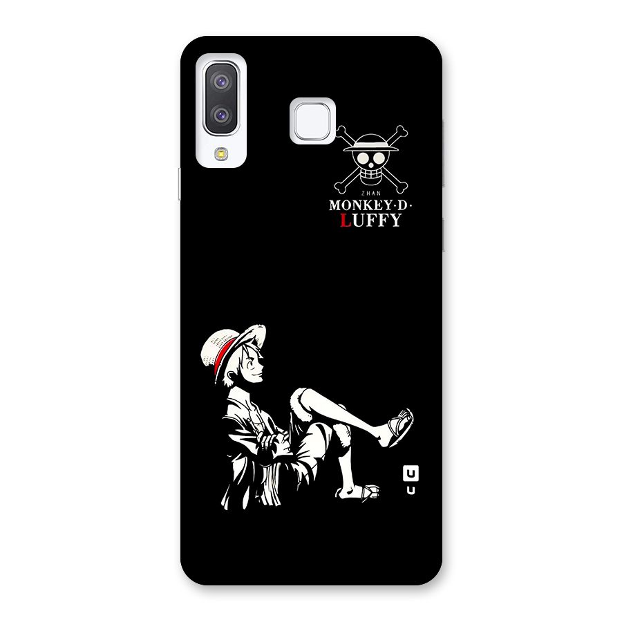 Monkey Luffy Back Case for Galaxy A8 Star