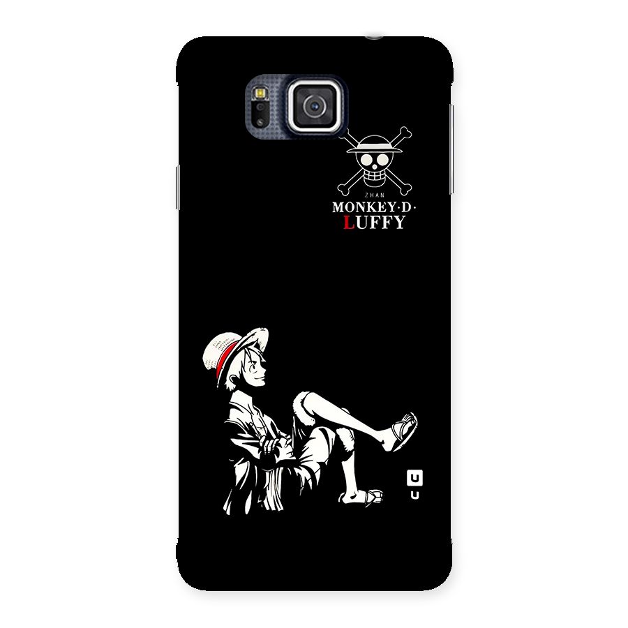 Monkey Luffy Back Case for Galaxy Alpha