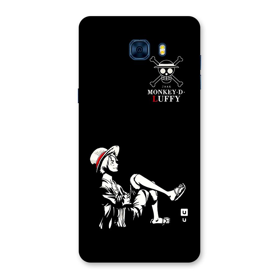Monkey Luffy Back Case for Galaxy C7 Pro