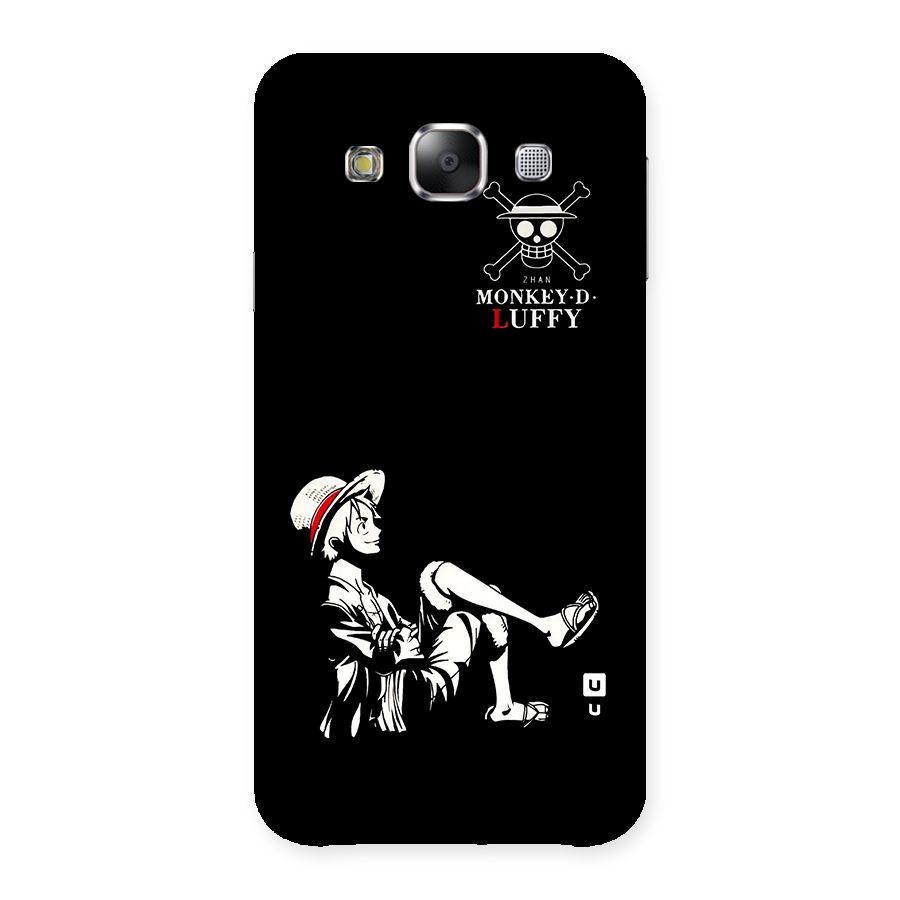 Monkey Luffy Back Case for Galaxy E5
