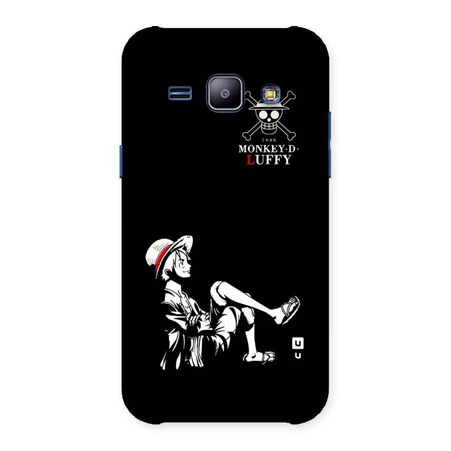 Monkey Luffy Back Case for Galaxy J1