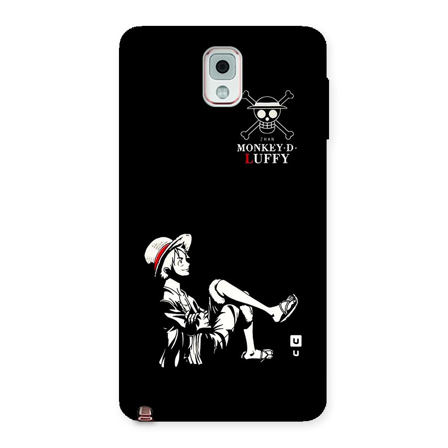 Monkey Luffy Back Case for Galaxy Note 3