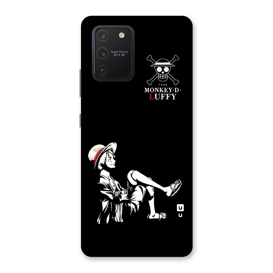 Monkey Luffy Back Case for Galaxy S10 Lite