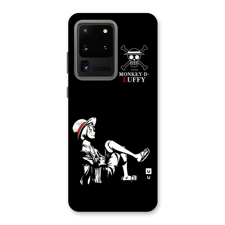 Monkey Luffy Back Case for Galaxy S20 Ultra