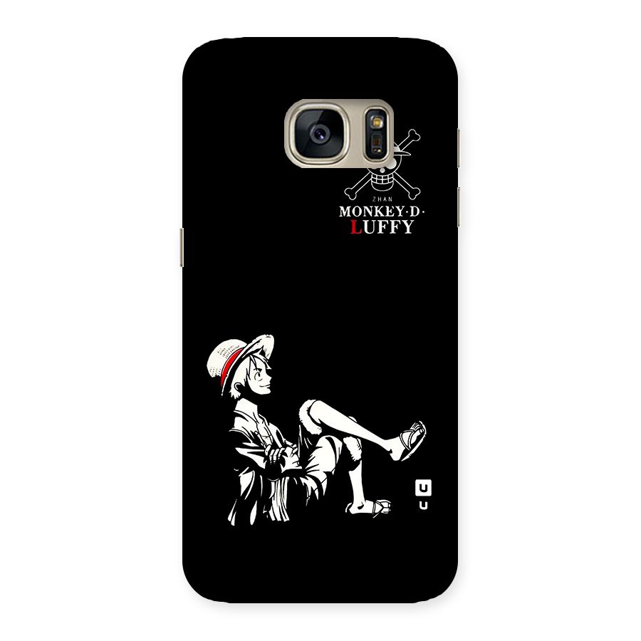 Monkey Luffy Back Case for Galaxy S7
