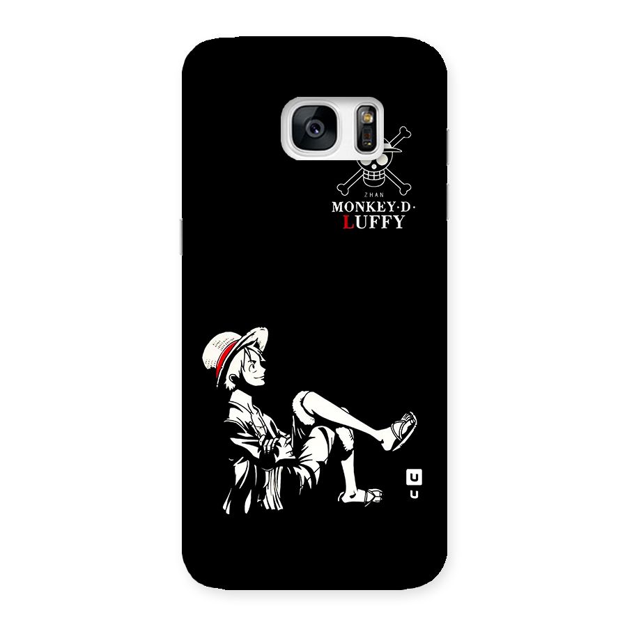 Monkey Luffy Back Case for Galaxy S7 Edge